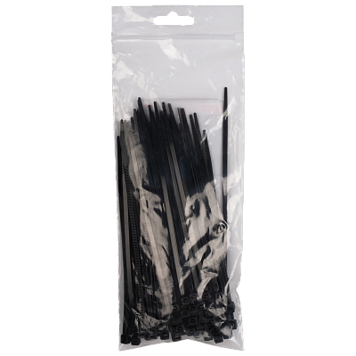 Кабельная стяжка PCT 3,6x150-100BL PA6.6 Jazzway (100 шт/уп) 