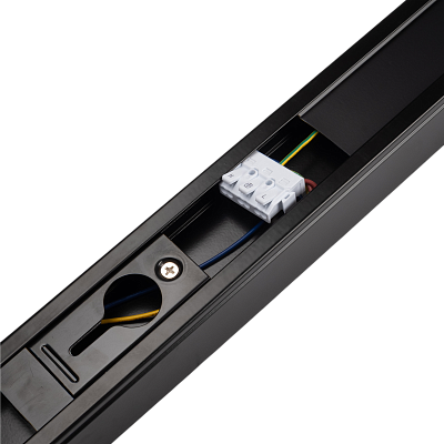 Cветильник накладной PSO-02 40w 4000K BLACK 1200x50 IP40