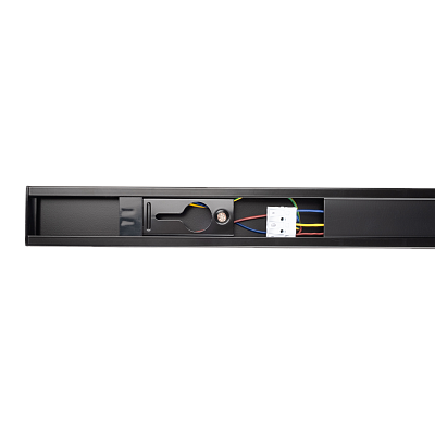Cветильник накладной PSO-02 50w 4000K BLACK 1500x50 IP40